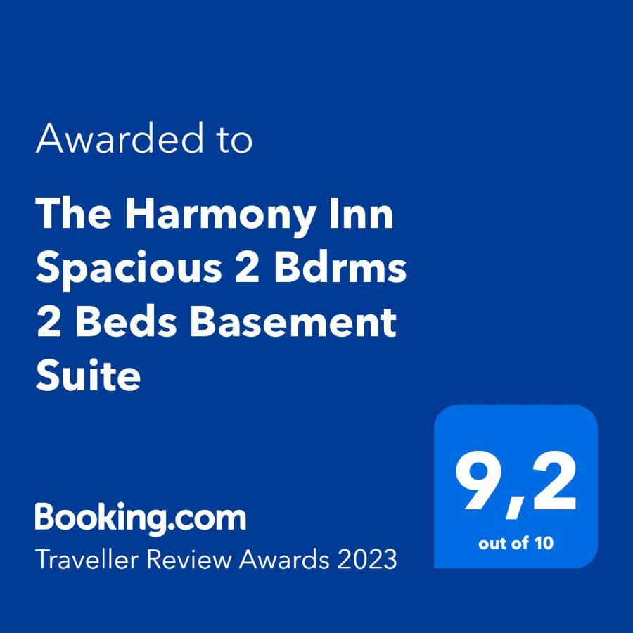 The Harmony Inn Spacious 2 Bdrms 2 Beds Basement Suite Surrey Exteriér fotografie